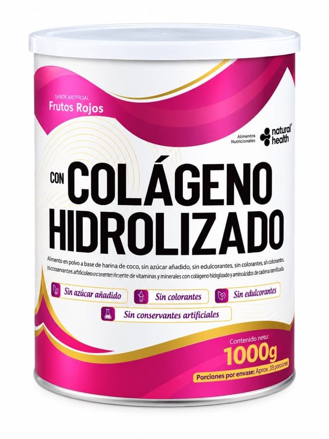 Colágeno hidrolizado en polvo, lata de 1000 g